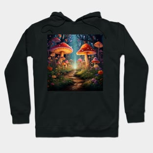 Mushroom Design Hoodie